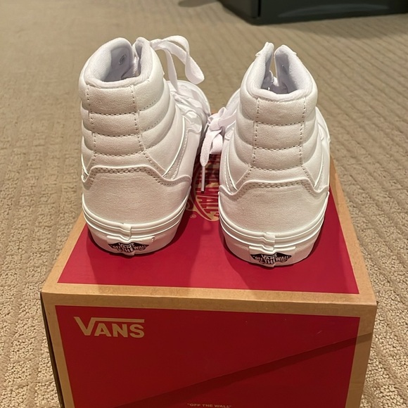 Vans White High-Top Sneakers - Picture 3 of 5